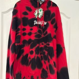Death Row tie-dye hoodie.